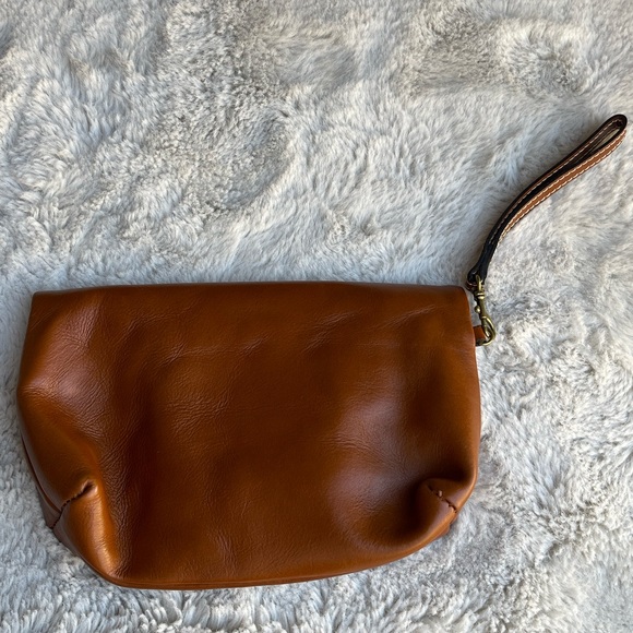 Patricia Nash Valerie fold over wristlet leather bag